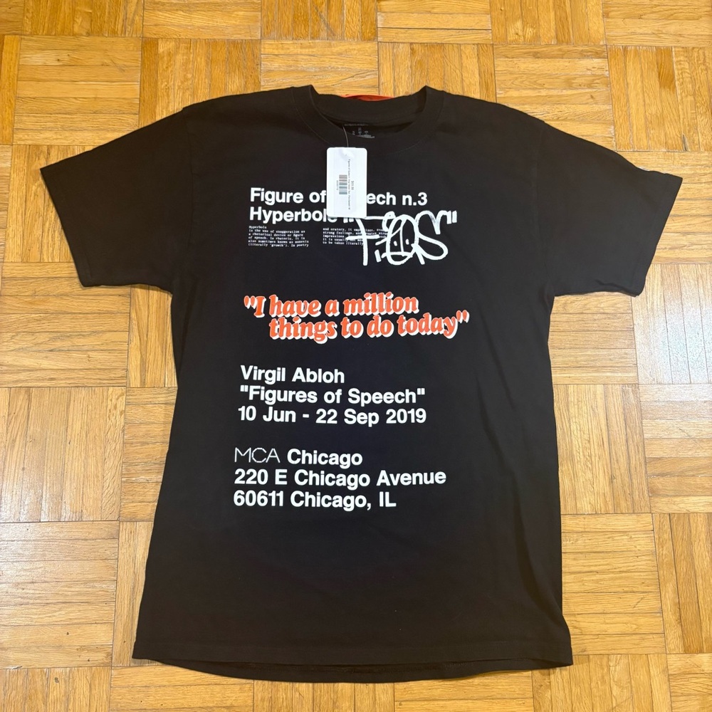 Virgil Abloh x MCA Figures Of Speech Million Things Shirt